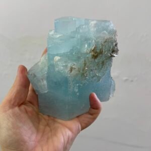 Pakistan Narga Mine Aquamarine with Muscovite | 1005.8g Collector-Grade Natural Sky Blue Crystal Specimen