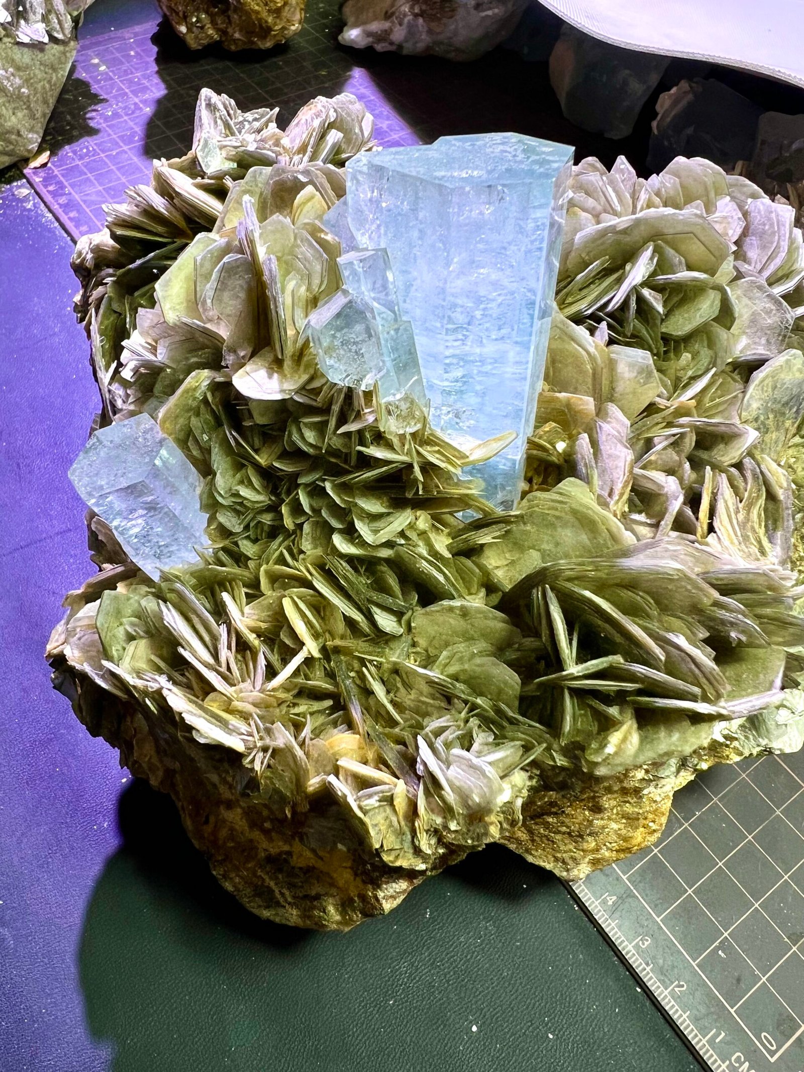 Rare Aquamarine Specimen - Nagar Mine